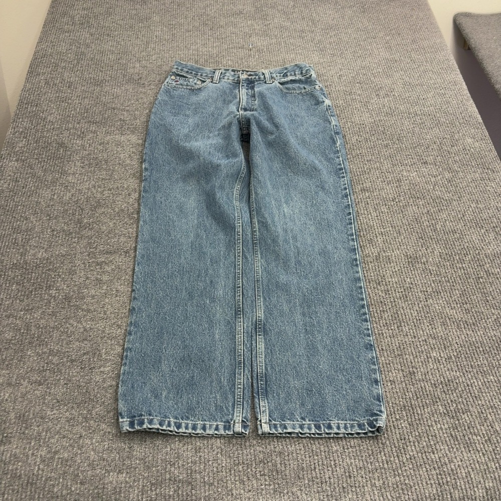 Vintage Izod Jeans Mens 32x30 Blue Cotton Relaxed Fit Classic Style